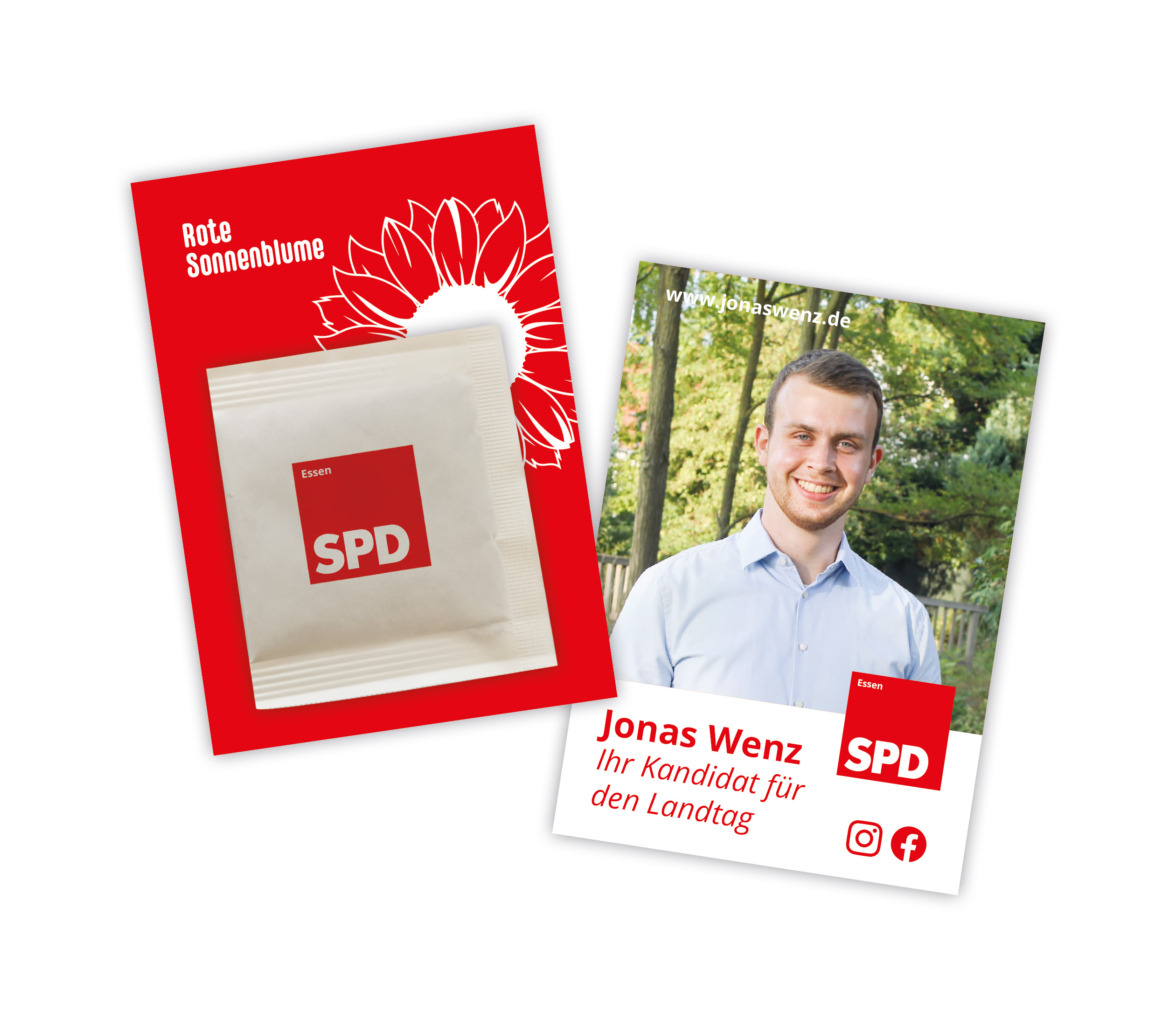 Samen_Karte Samenkarte mit individuellem Druck