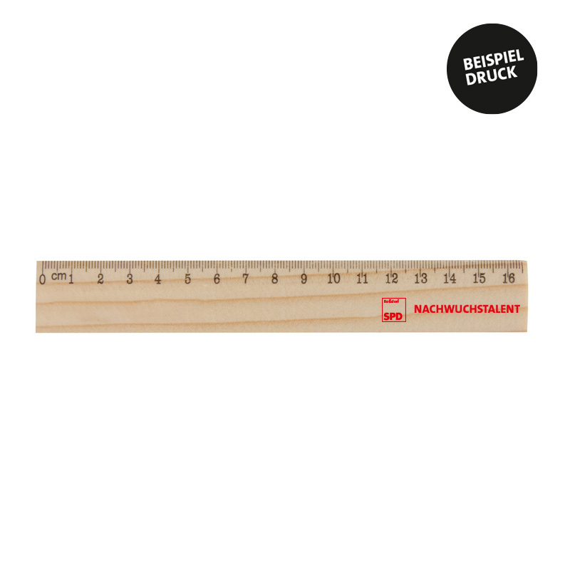 lineal_holz_klein_16cm Lineal Holz klein 16 cm